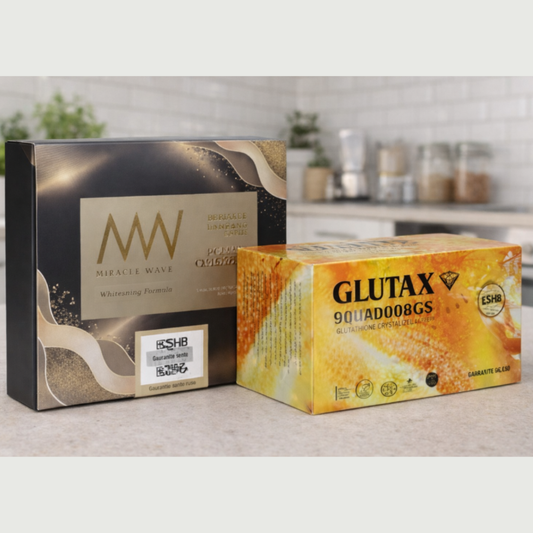 DUO ROYAL WHITE – MIRACLE WHITE 120 000 mg + GLUTAX 9000000GS