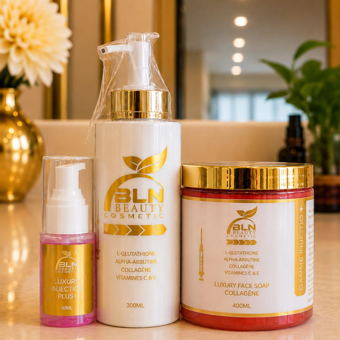 LUXURY INJECTION PLUS ➕ - Duo Corps Savon & Lait (Format mini)