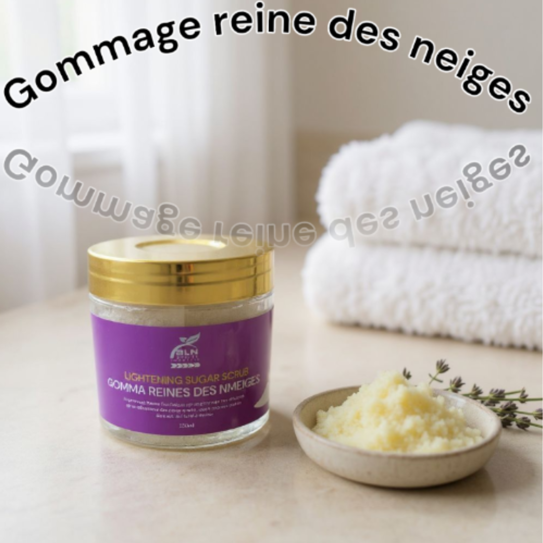 ❄️ REINES DES NEIGES - Gommage Corps (Blanchissement Impeccable pour peaux Sensibles)