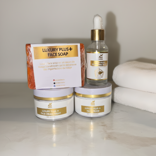 LUXURY PLUS ➕ - Kit Visage Jour & Nuit (avec Savon Purifiant Anti-imperfections)
