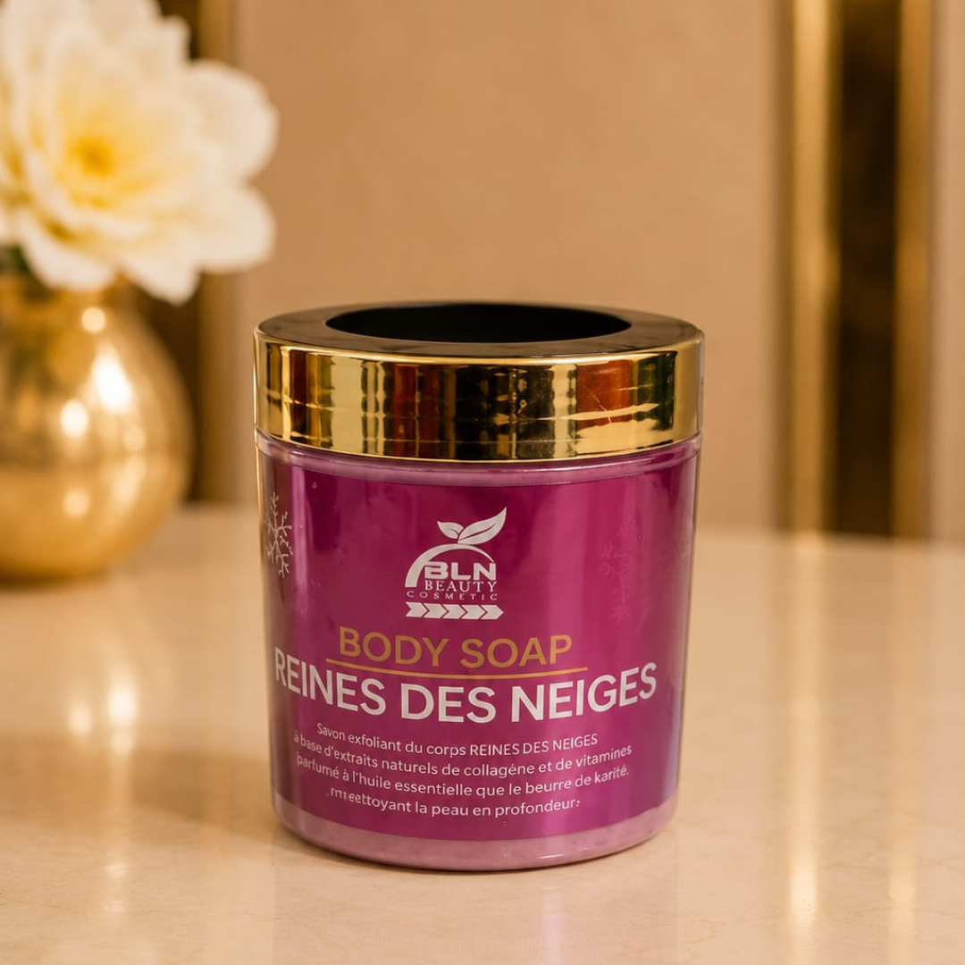 ❄️ REINES DES NEIGES - Savon Corps (Blanchissement Impeccable)
